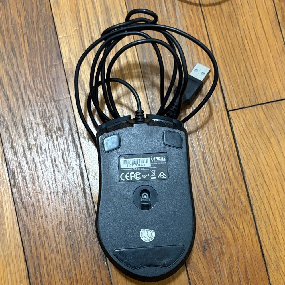 Wired Black Gaming Mouse by [Brand]